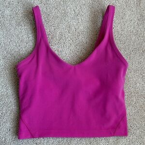Lululemon Vibrant Pink Align tank